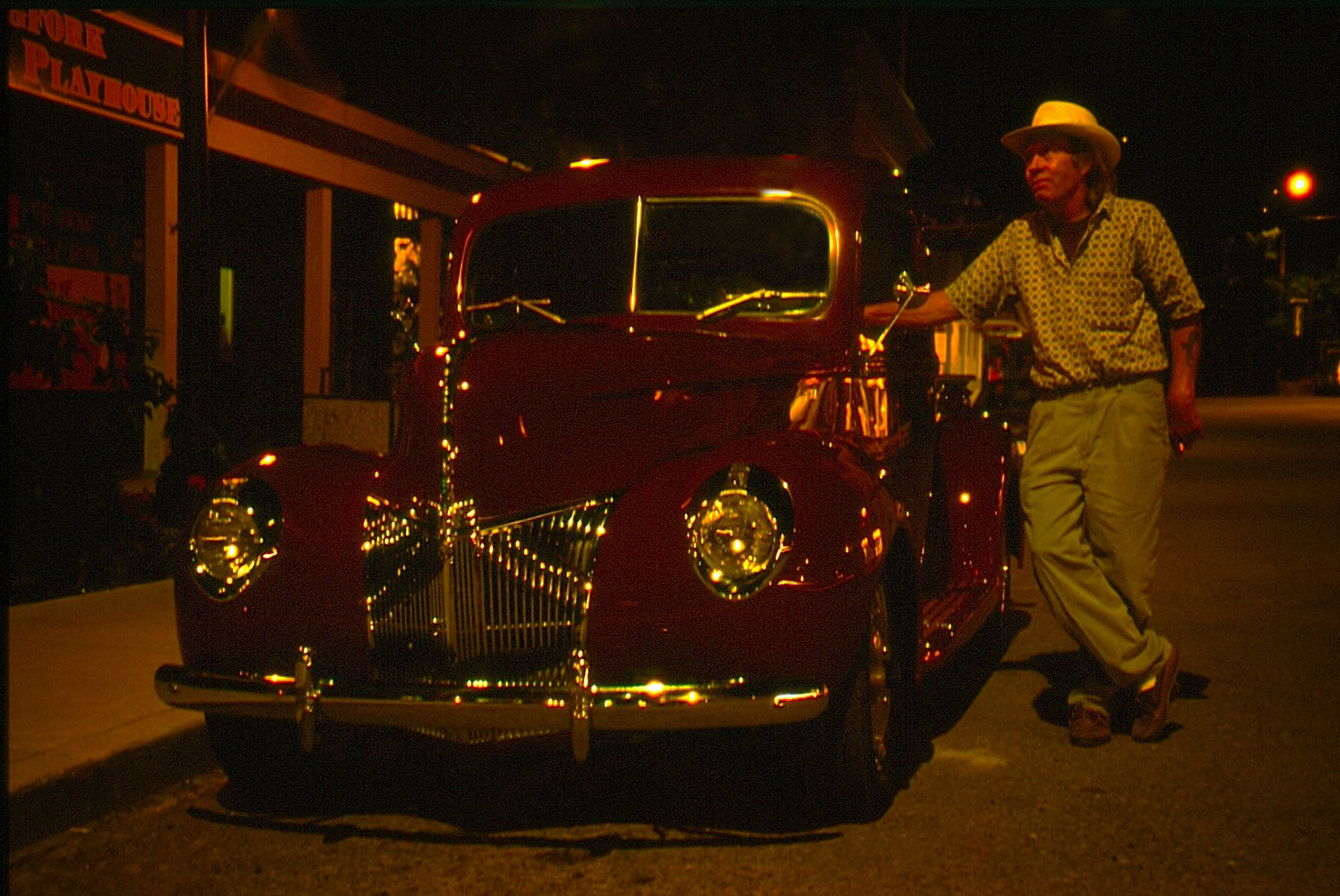 Gerry with one of his projects