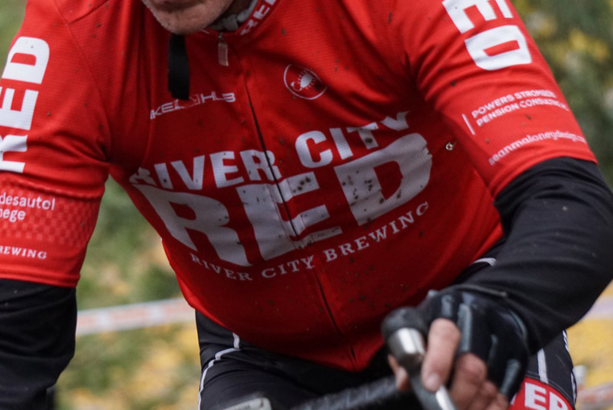 State side craft beer company River City Brewing brand offering logos.