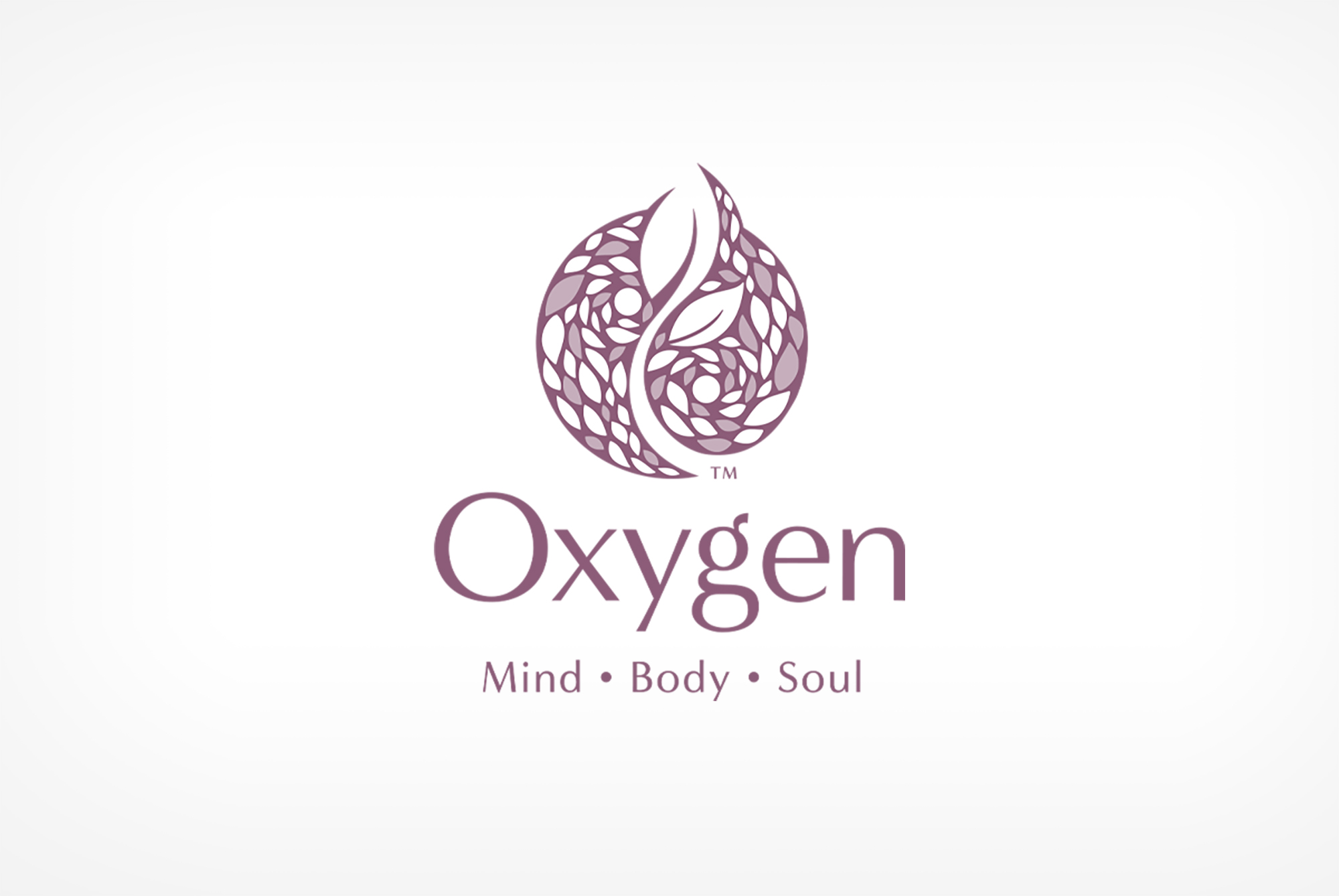 Brand logo design for Oxygen Wellness.